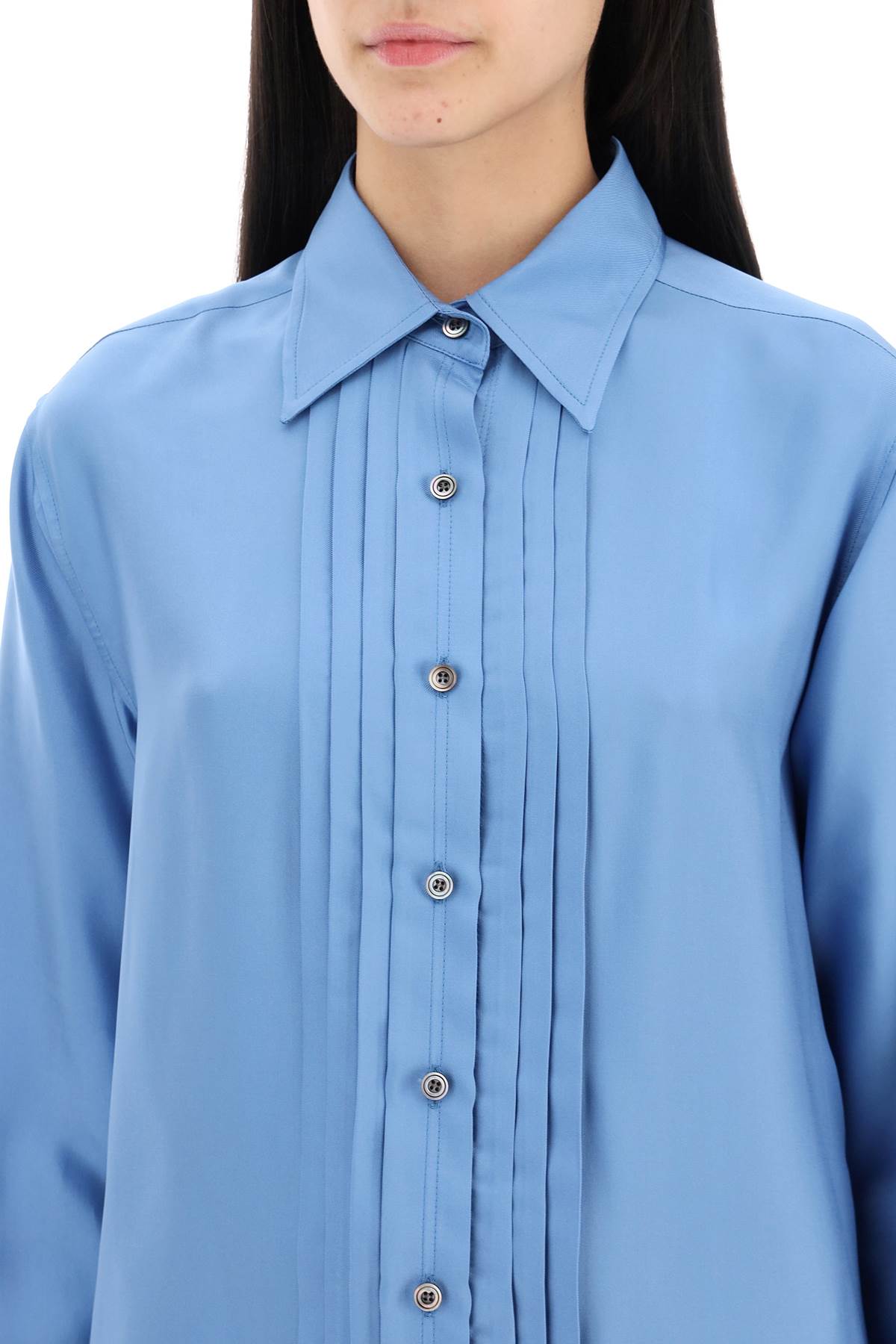 Tom Ford Tom ford pleated bib shirt with