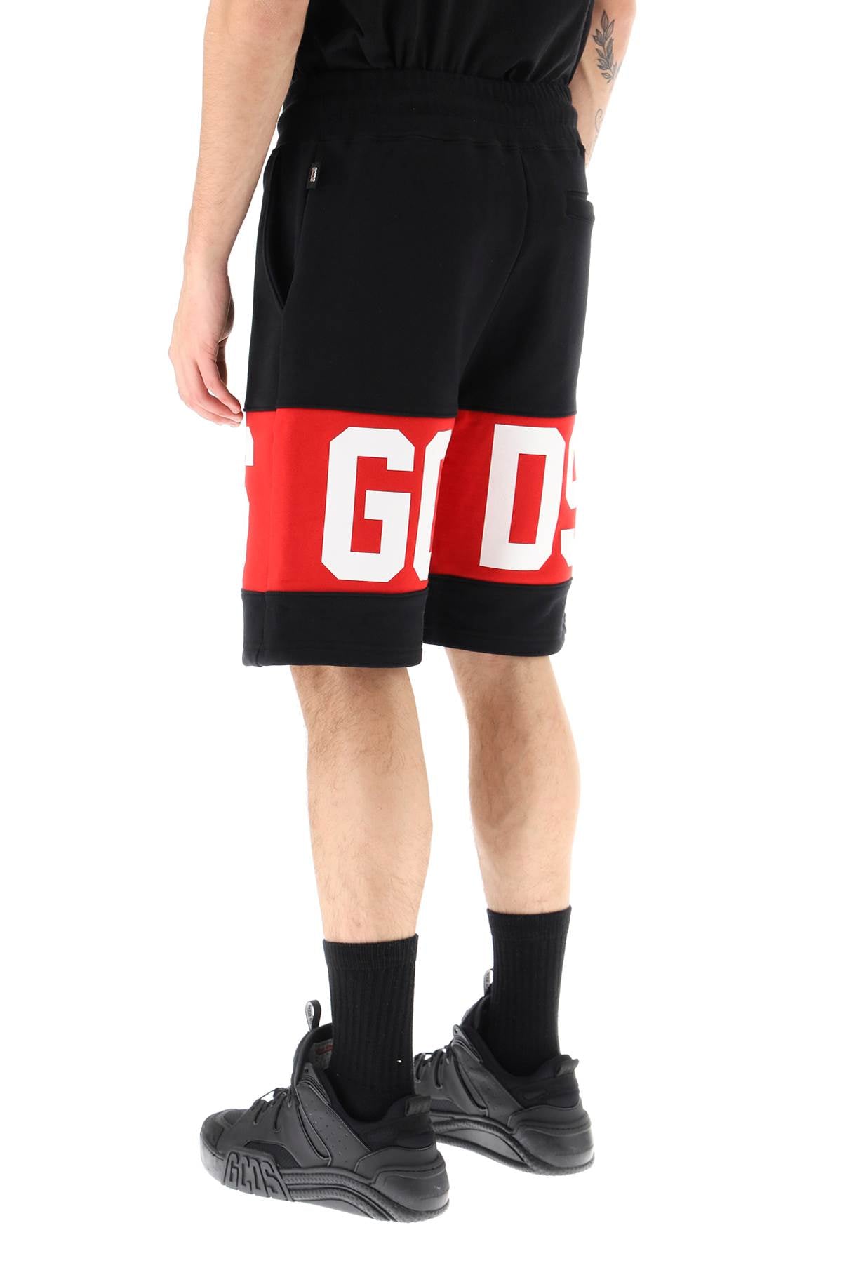 GCDS Gcds sweatshorts with logo bands