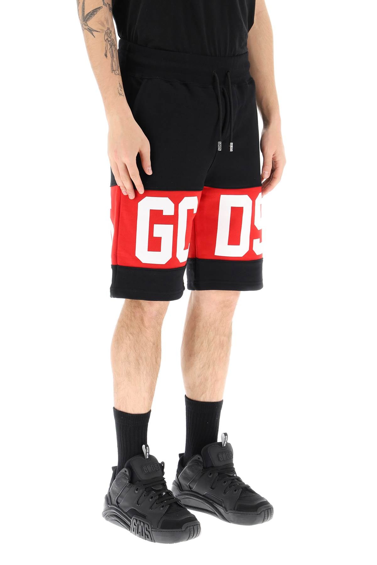 GCDS Gcds sweatshorts with logo bands