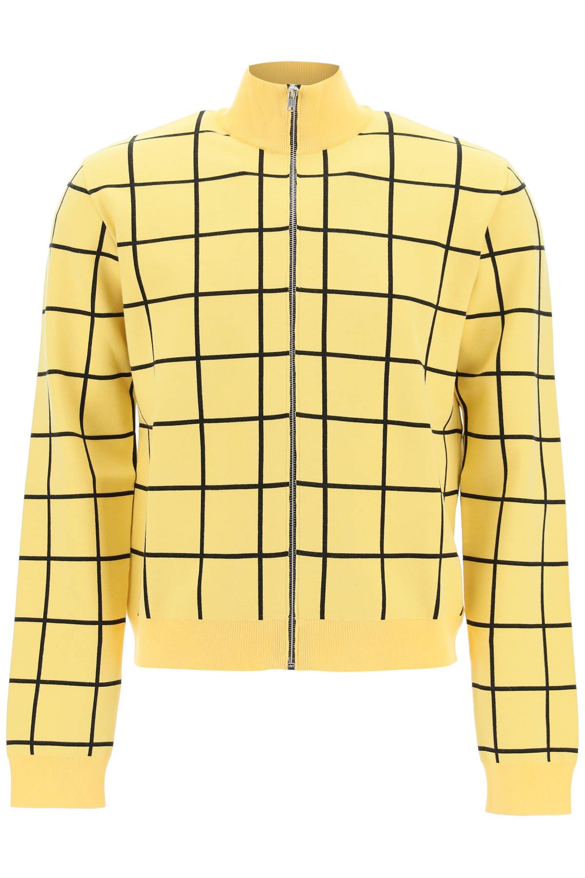 Marni Marni zip-up cardigan with check motif