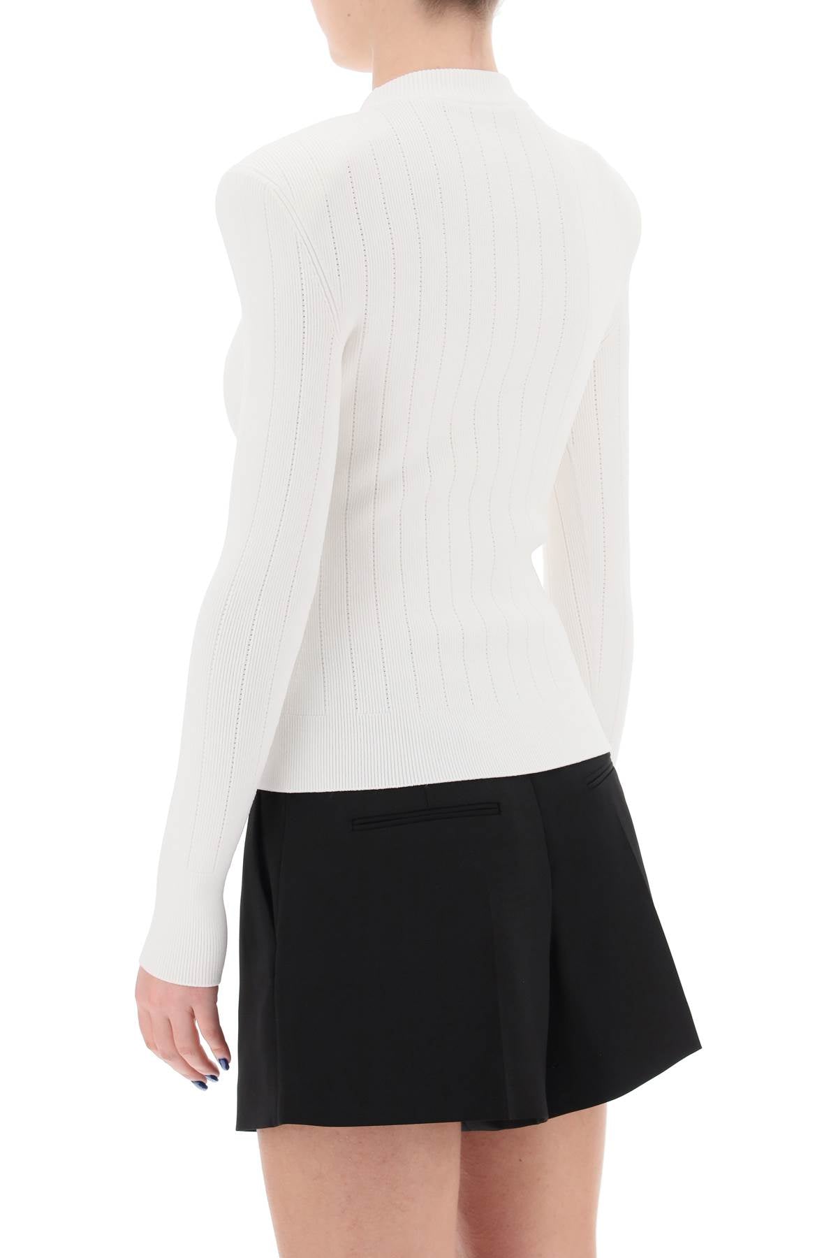 Balmain Balmain crew-neck sweater with buttons