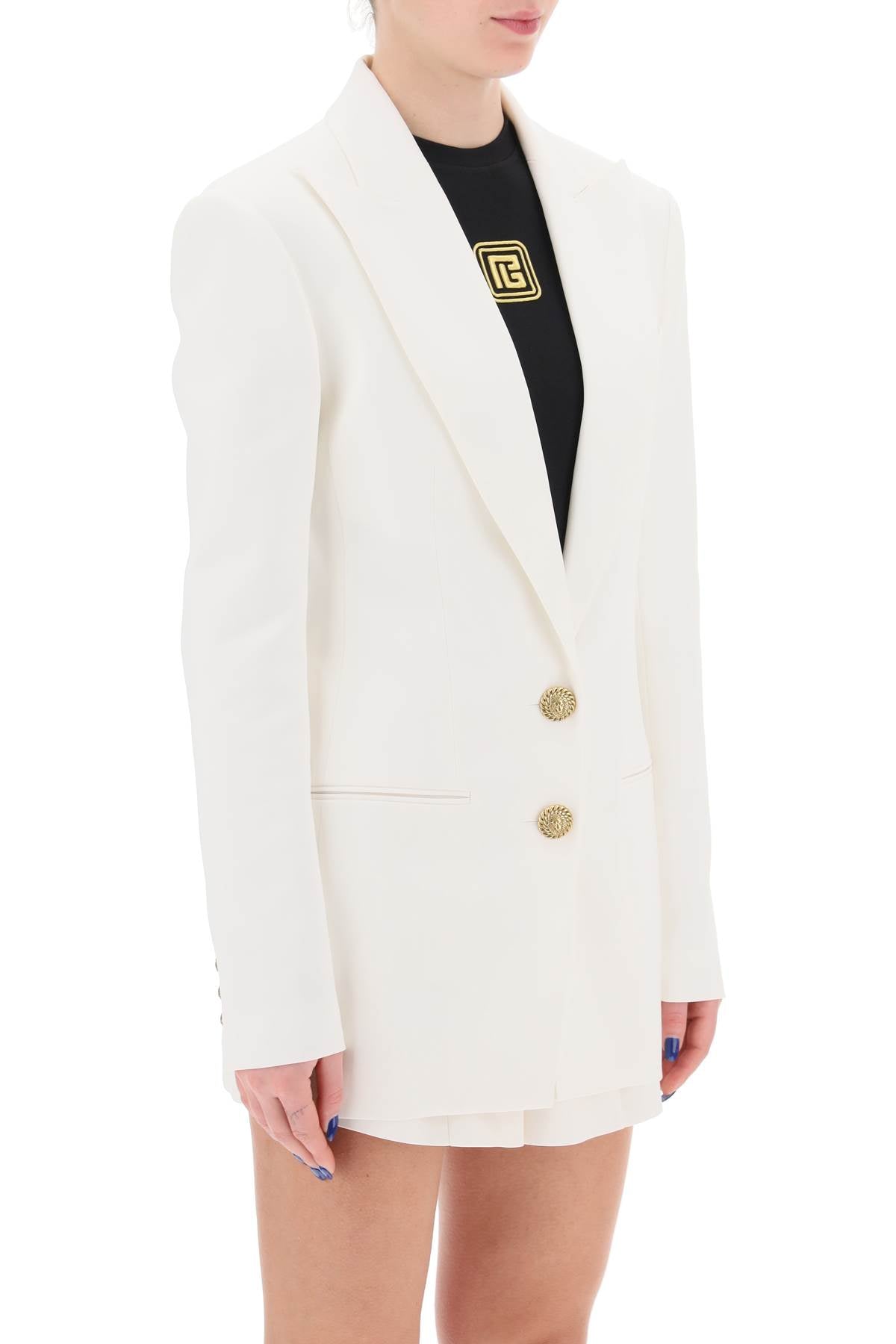 Balmain Balmain fitted single-breasted blazer