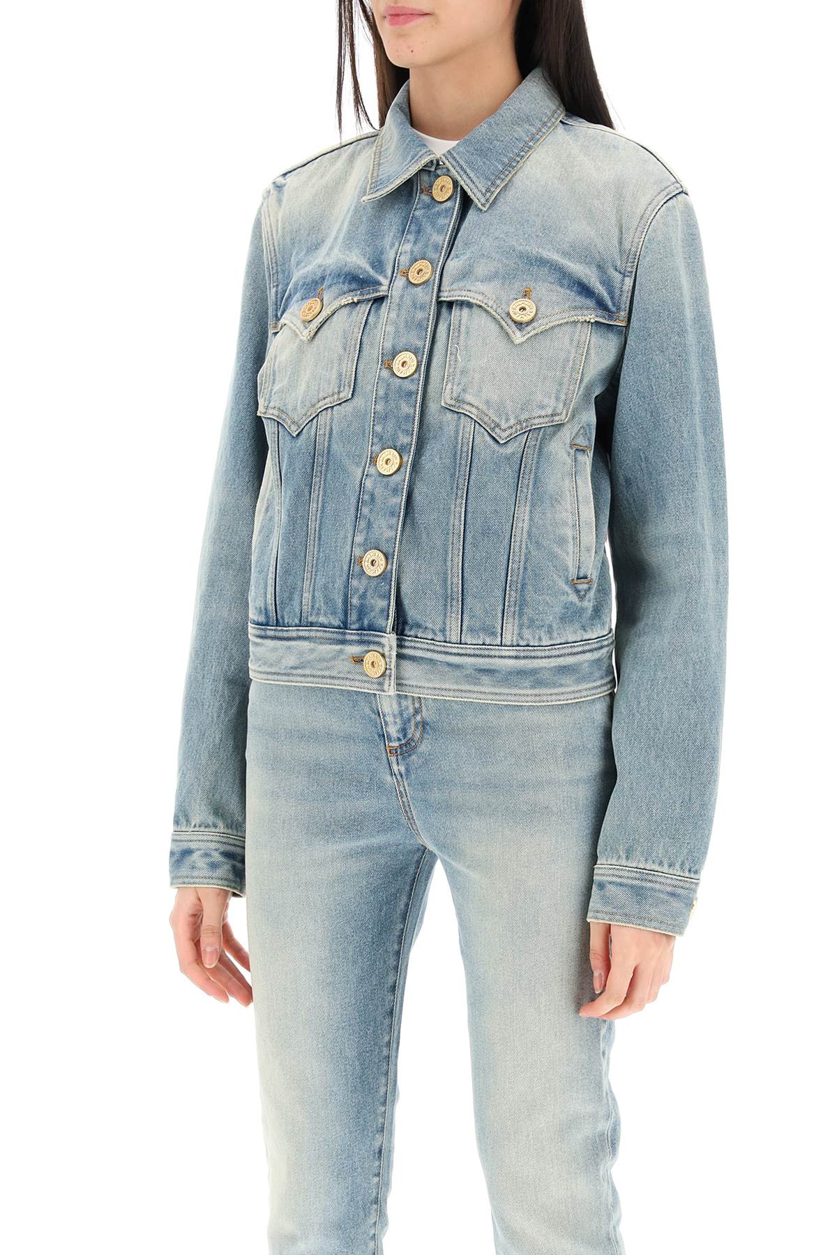 Balmain Balmain western denim jacket