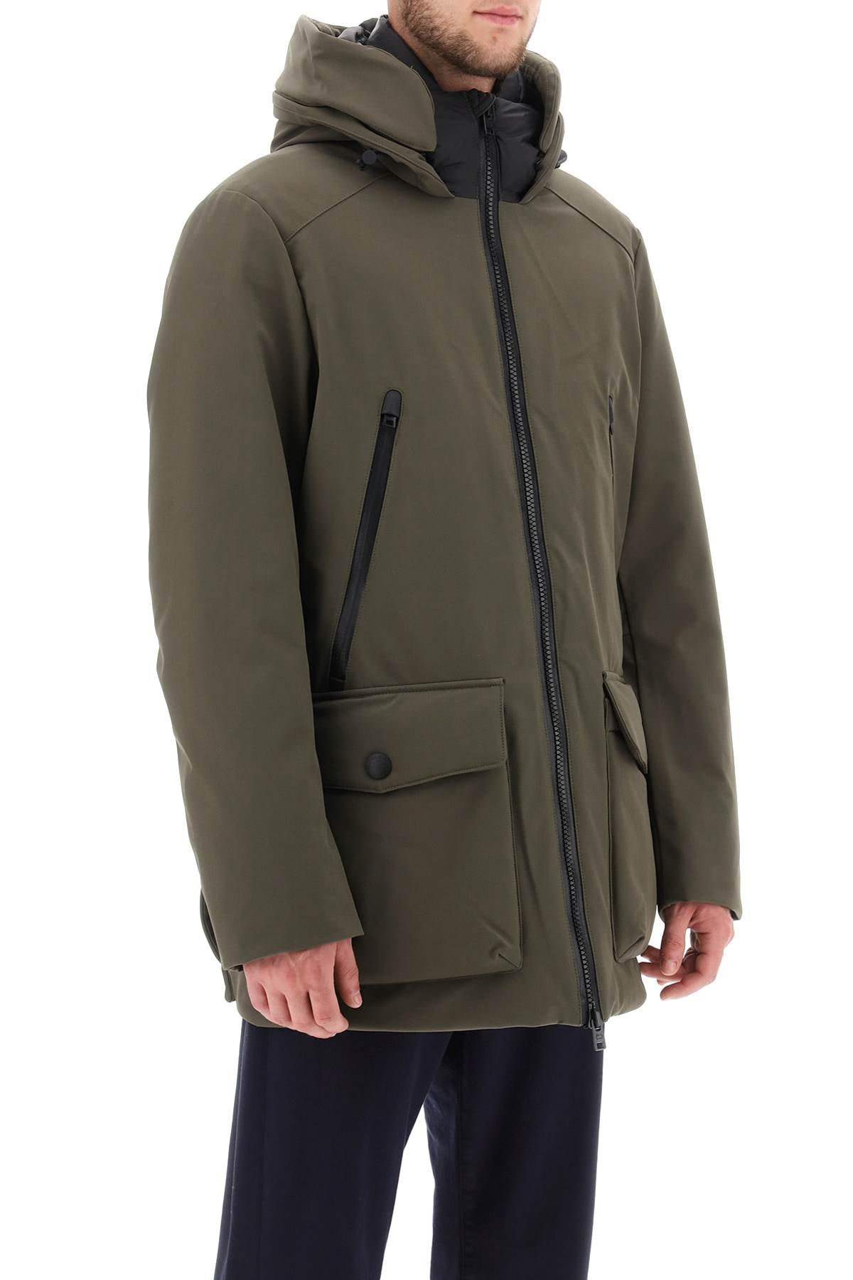 Woolrich Woolrich parka in soft shell