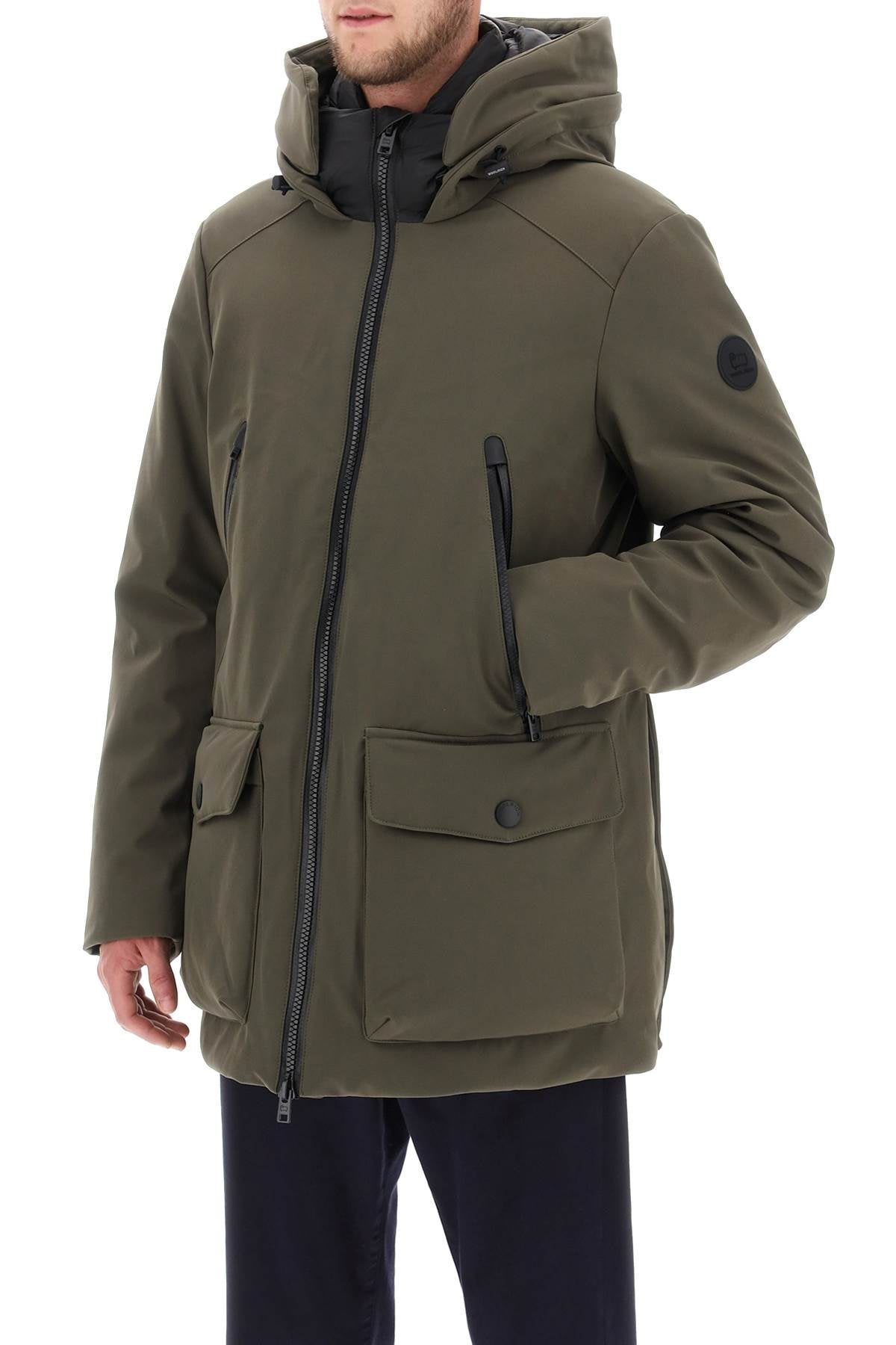 Woolrich Woolrich parka in soft shell