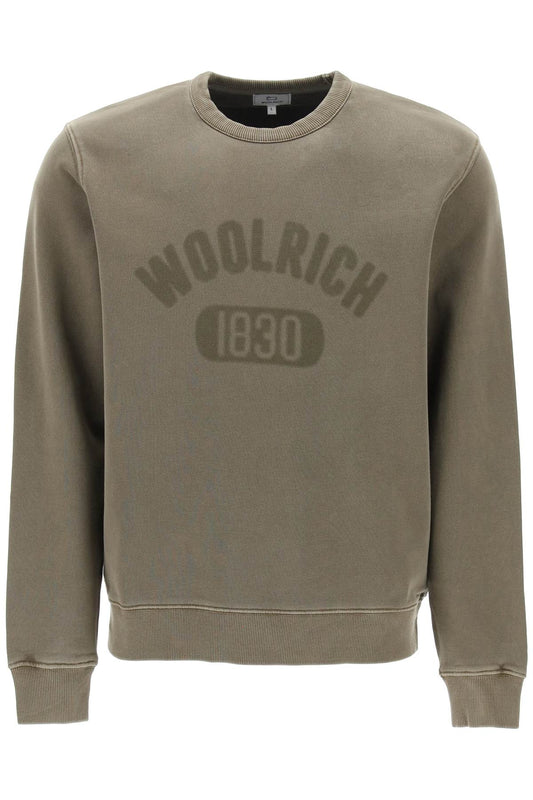 Woolrich Woolrich "round neck sweatshirt with faded logo