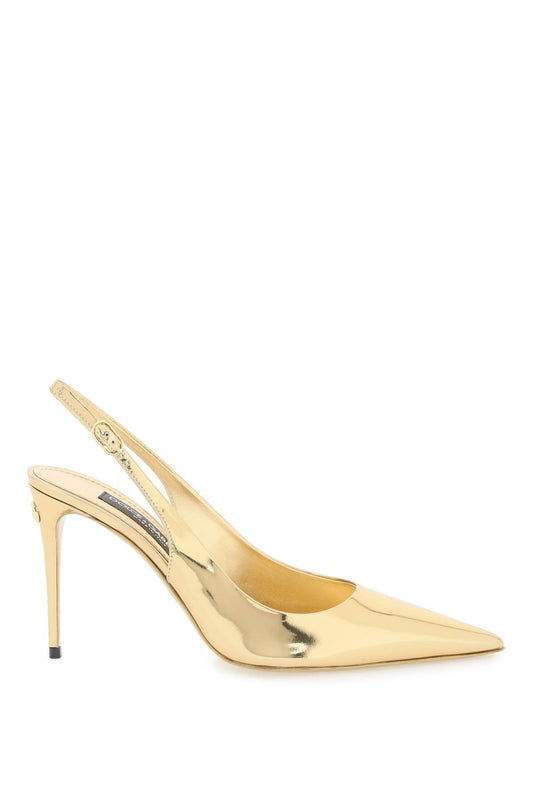 Dolce & Gabbana Dolce & gabbana laminated leather pumps