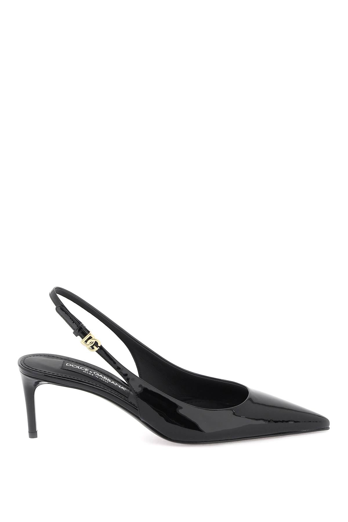 Dolce & Gabbana Dolce & gabbana patent leather slingback pumps