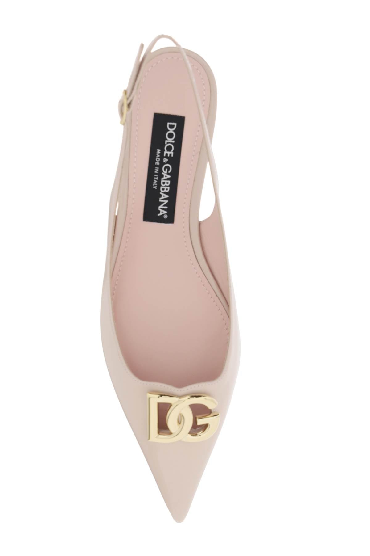 Dolce & Gabbana Dolce & gabbana slingback ballet flats with dg logo