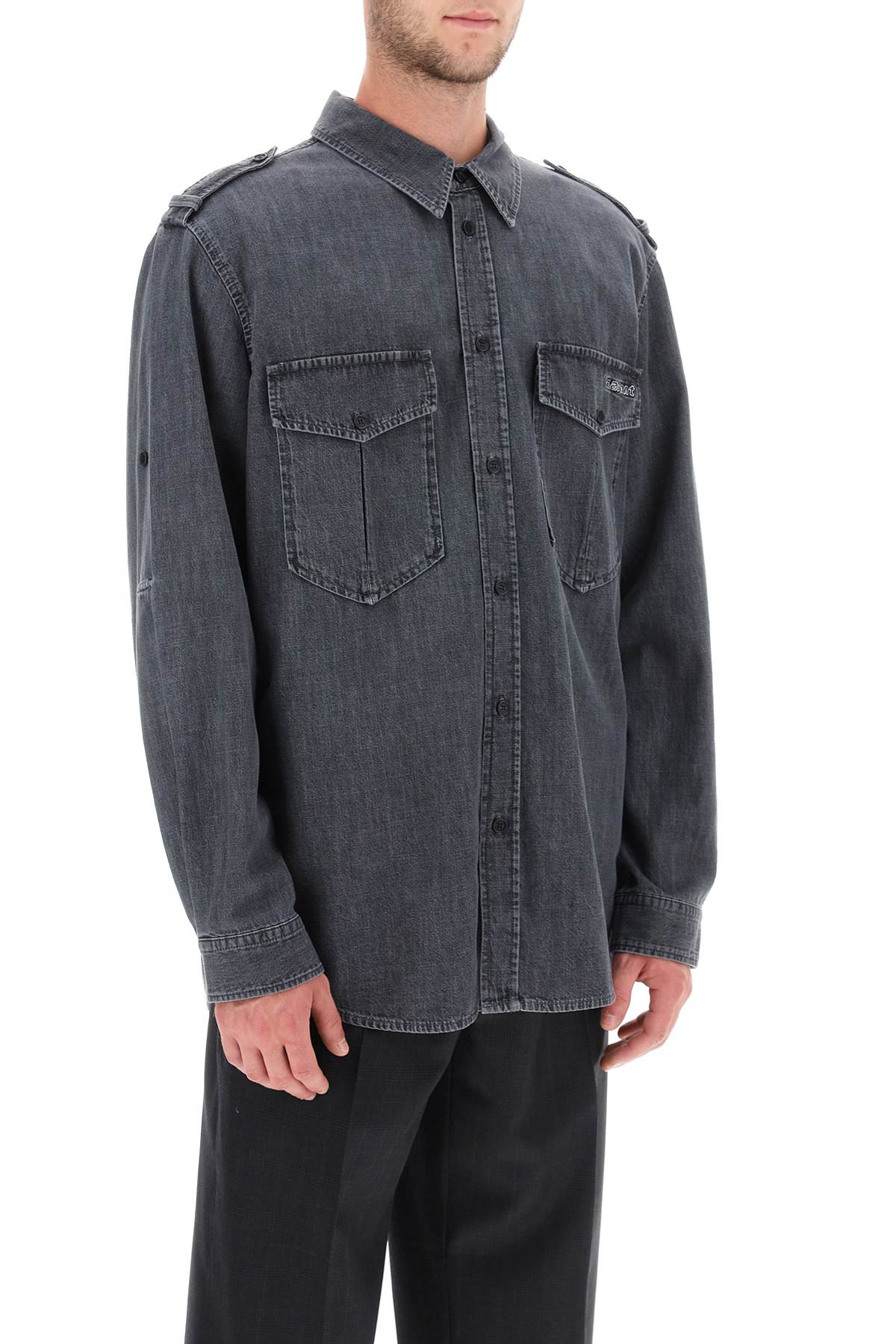 Marant Marant 'cesar' chambray shirt