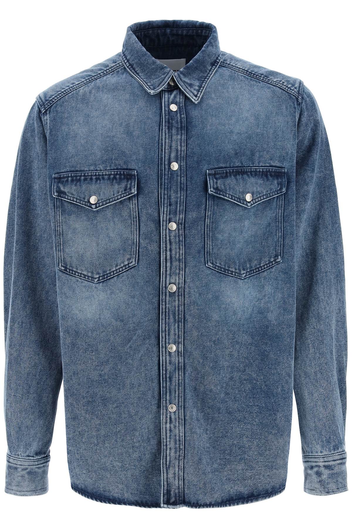 Marant Marant tailly denim overshirt