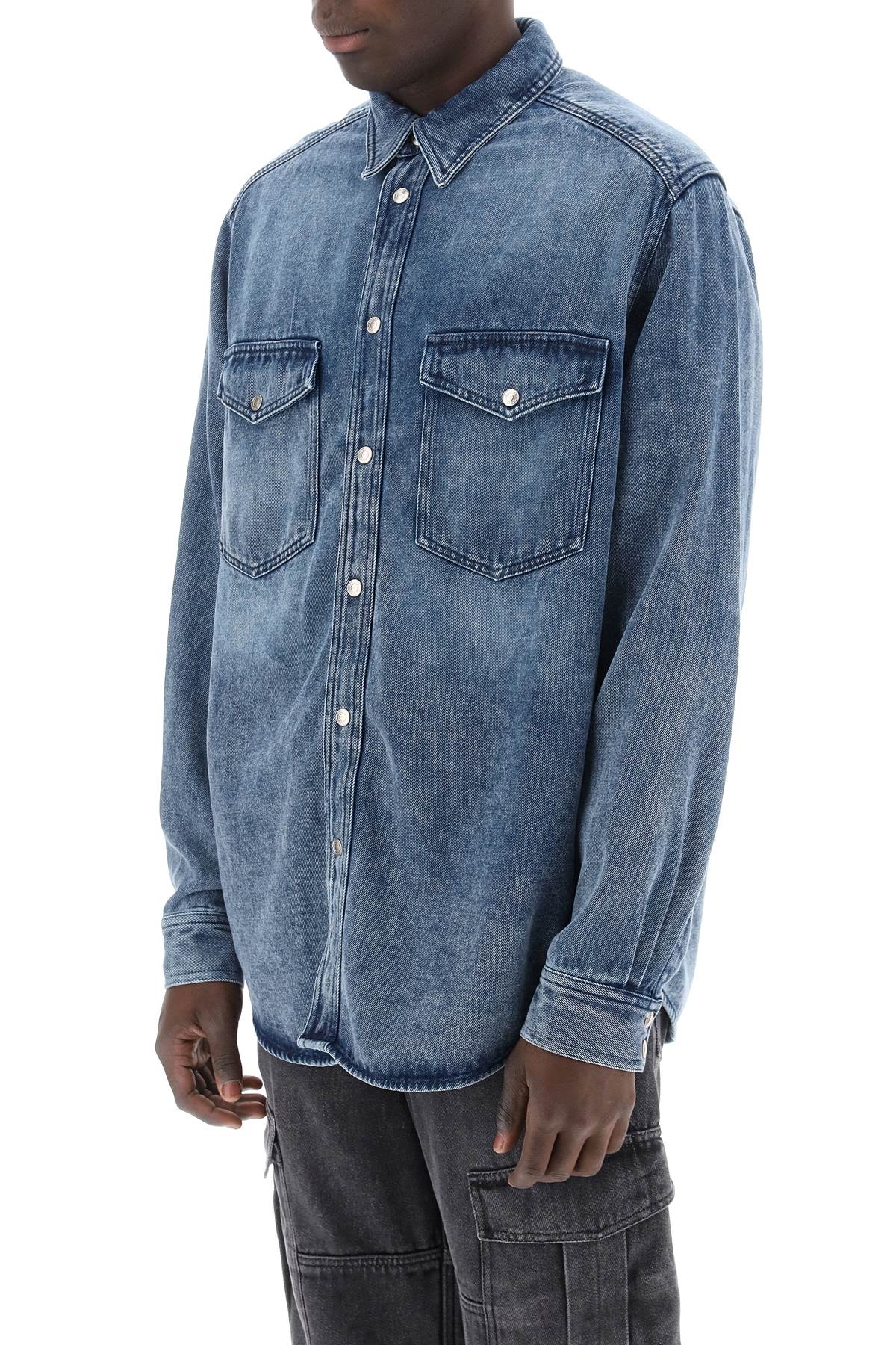 Marant Marant tailly denim overshirt