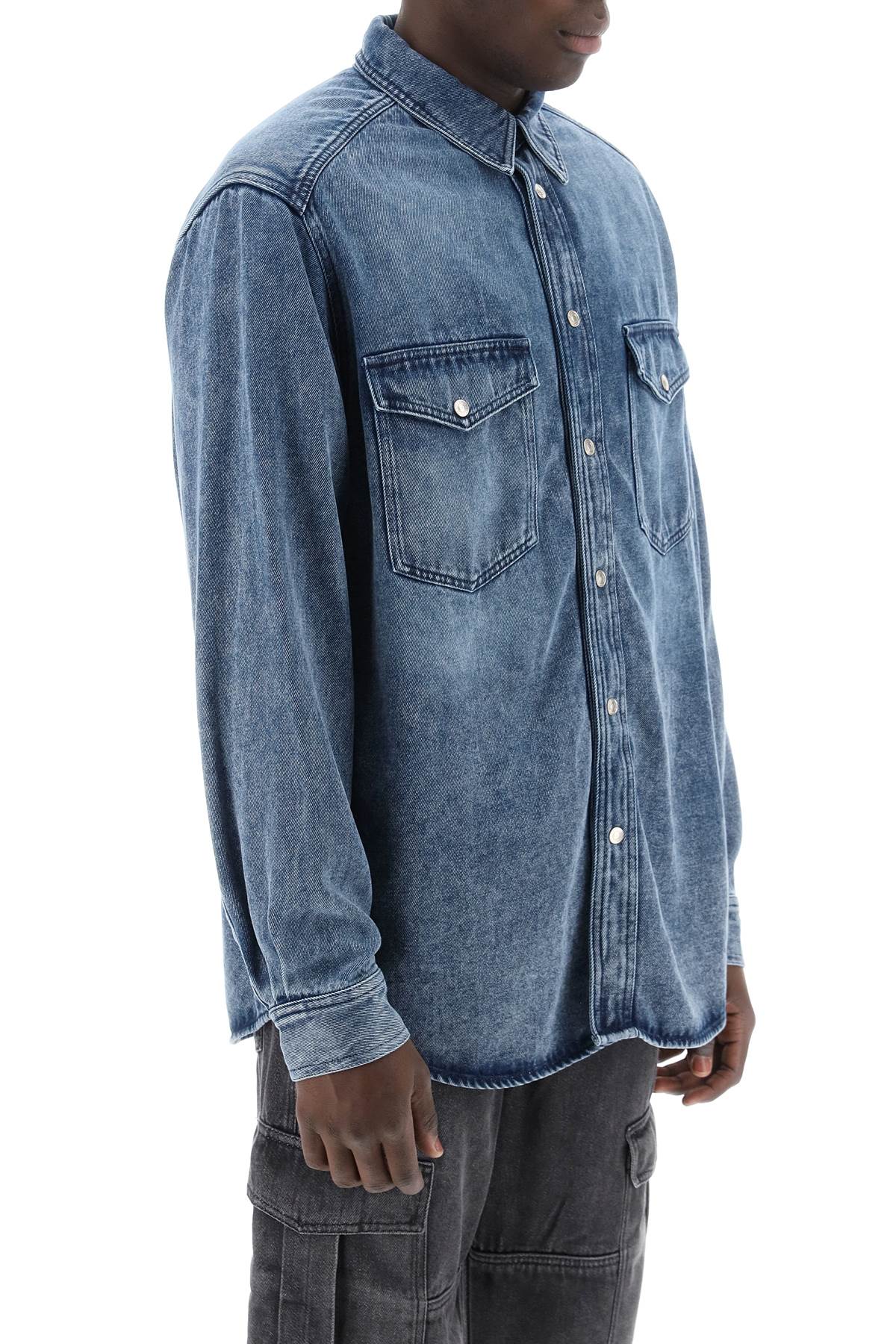 Marant Marant tailly denim overshirt