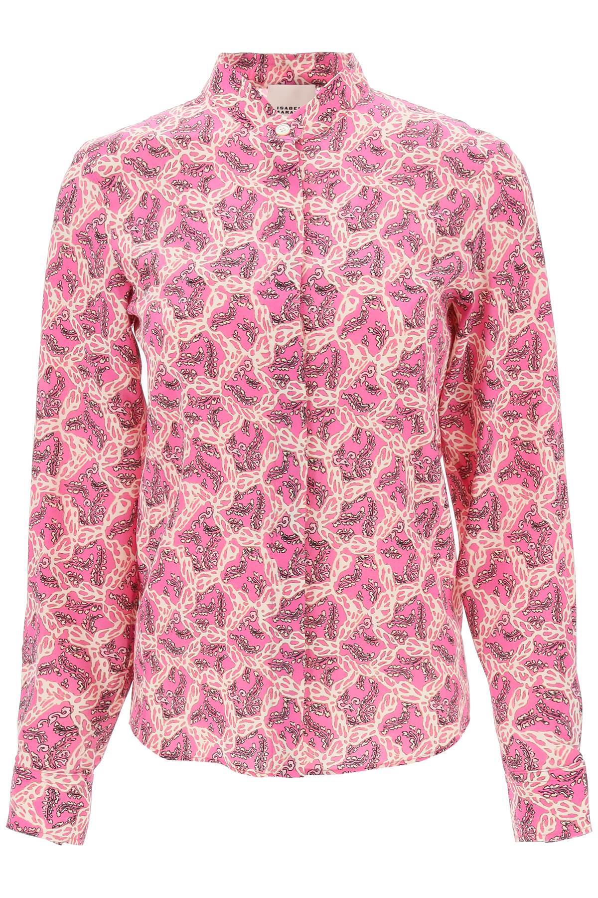 Isabel Marant Isabel marant ilda silk shirt with paisley print