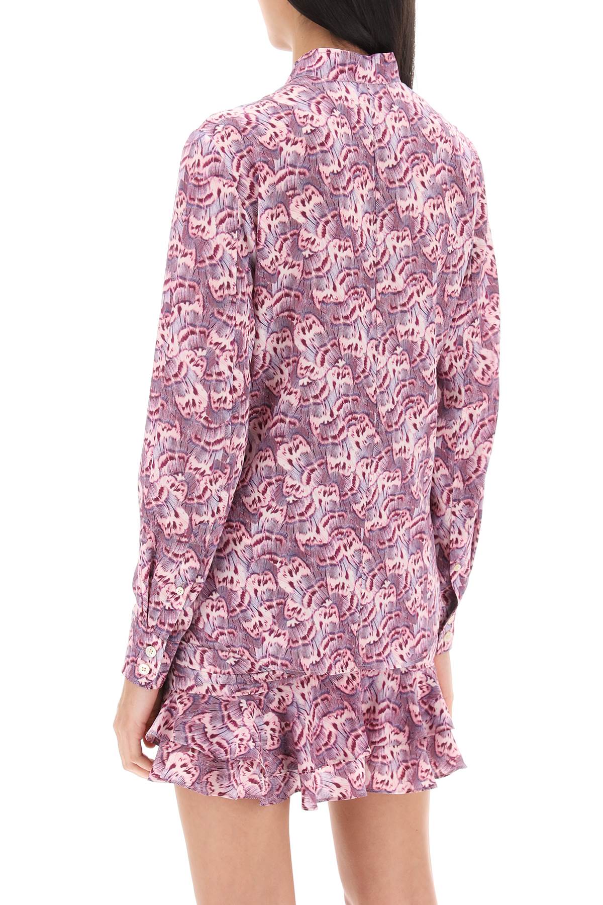 Isabel Marant Isabel marant ilda floral georgette shirt