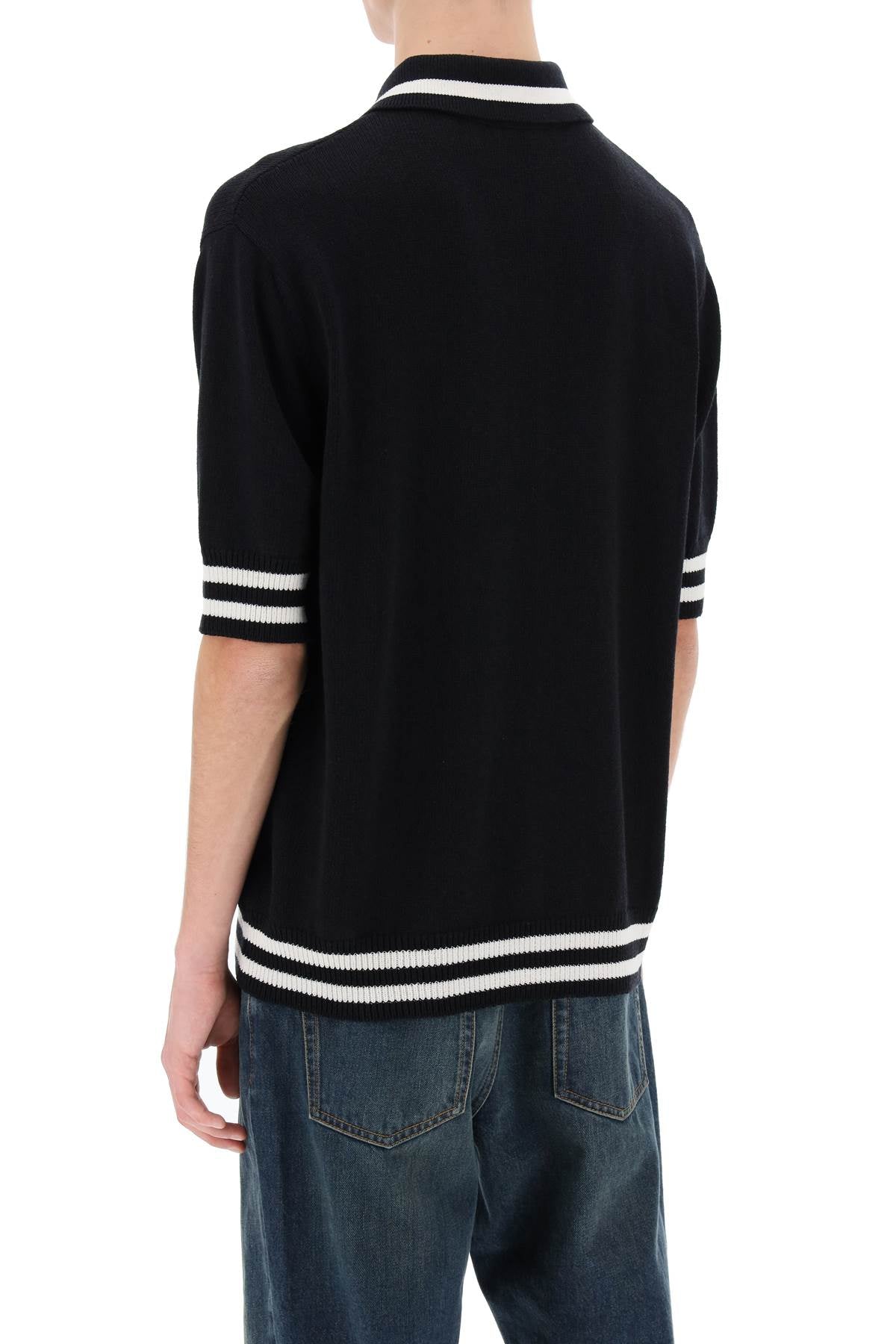 Balmain Balmain knitted polo shirt