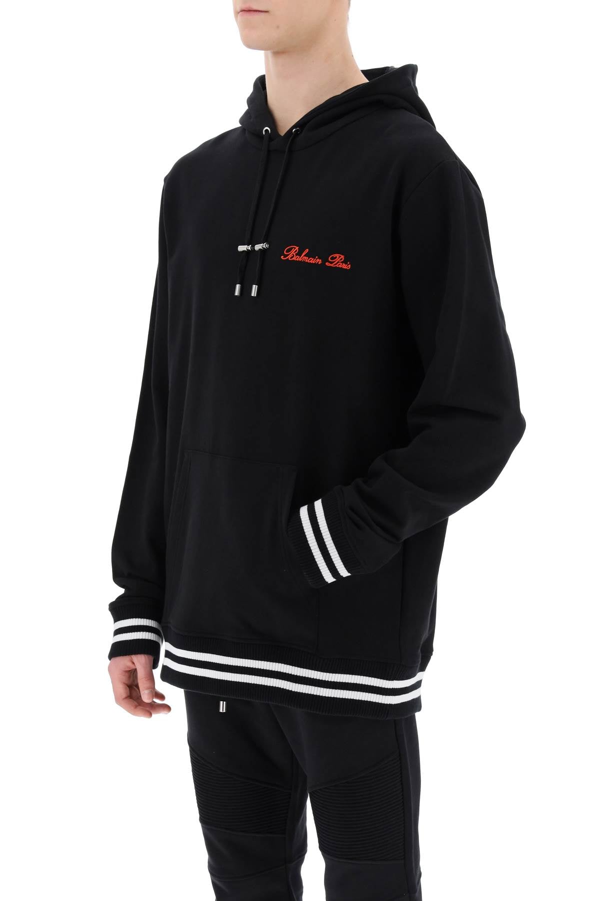 Balmain Balmain hoodie with logo embroidery