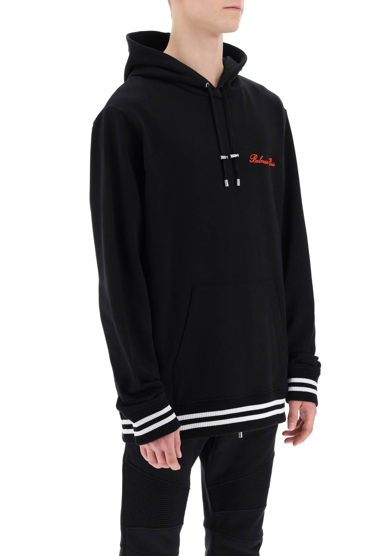 Balmain Balmain hoodie with logo embroidery