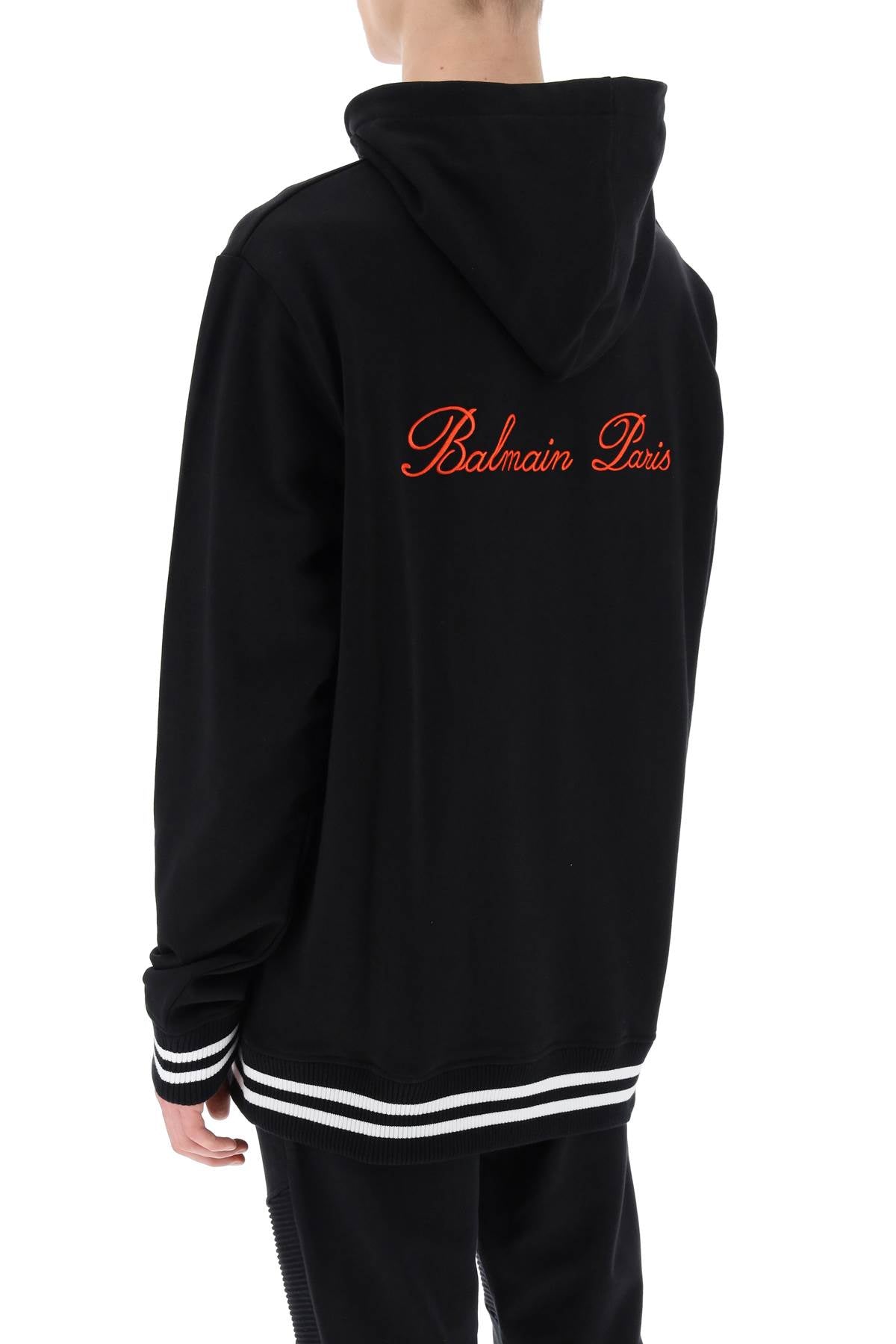 Balmain Balmain hoodie with logo embroidery