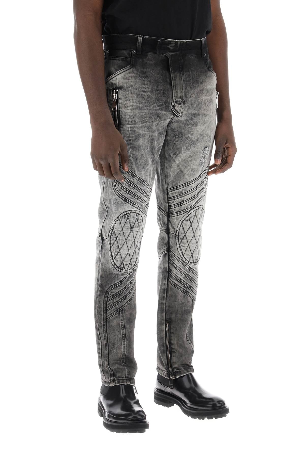 Balmain Balmain motor slim fit jeans