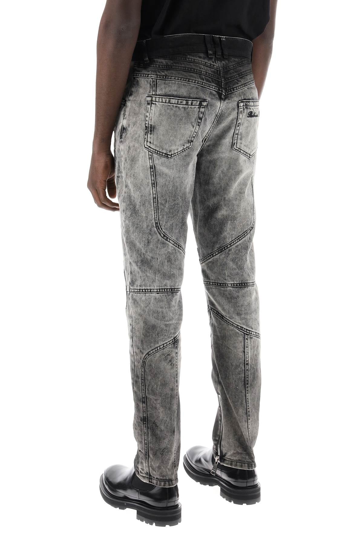 Balmain Balmain motor slim fit jeans