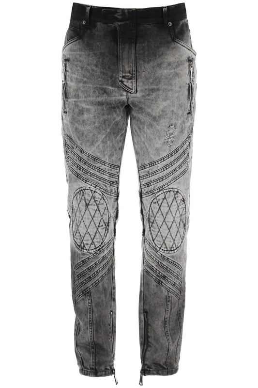 Balmain Balmain motor slim fit jeans