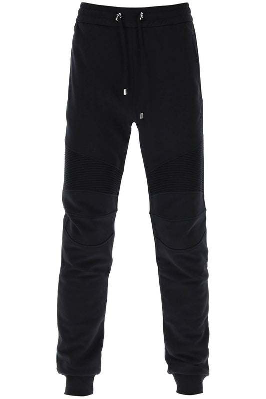 Balmain Balmain joggers with topstitched inserts