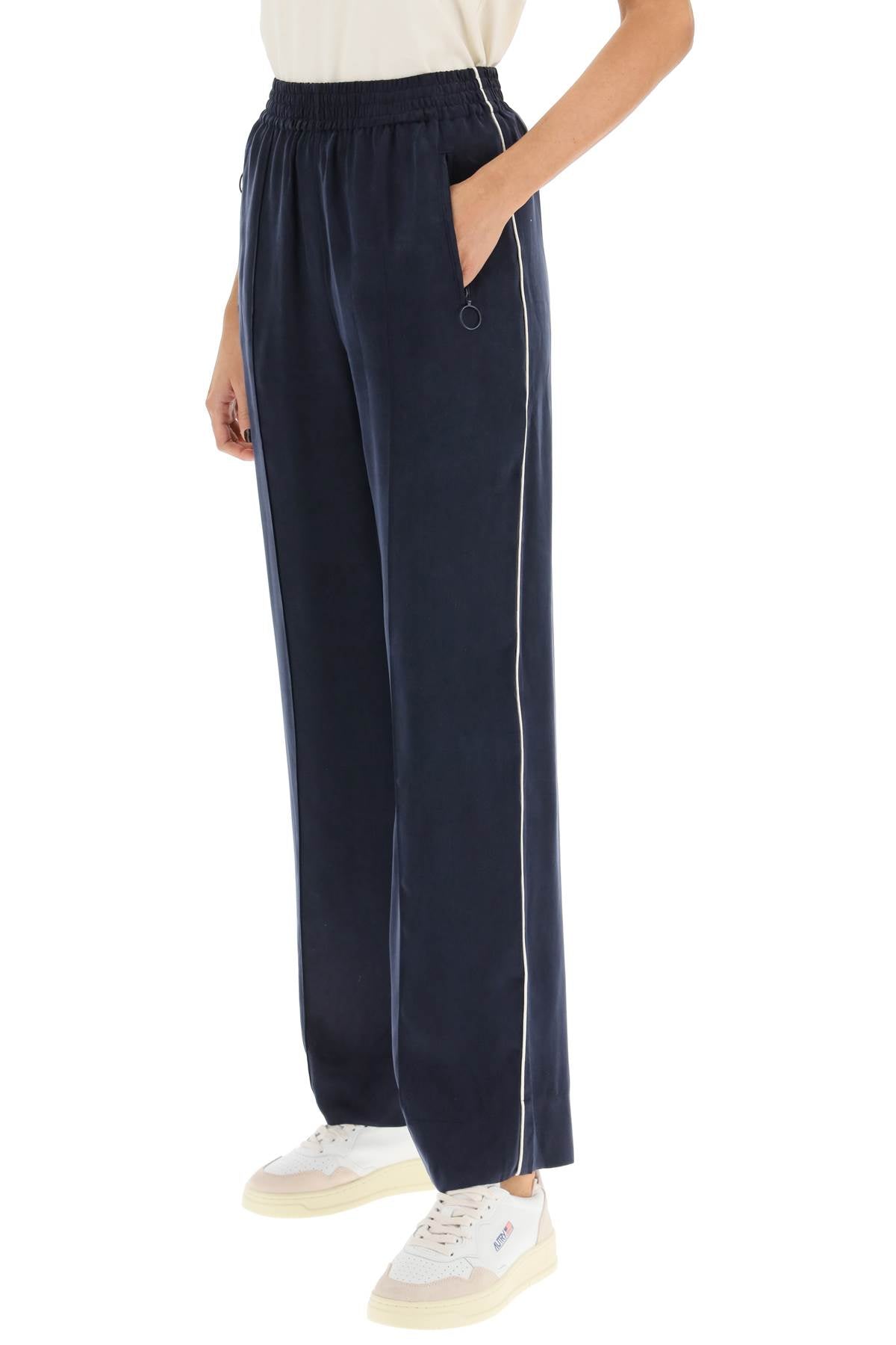 See By Chloe See by chloe piped satin pants