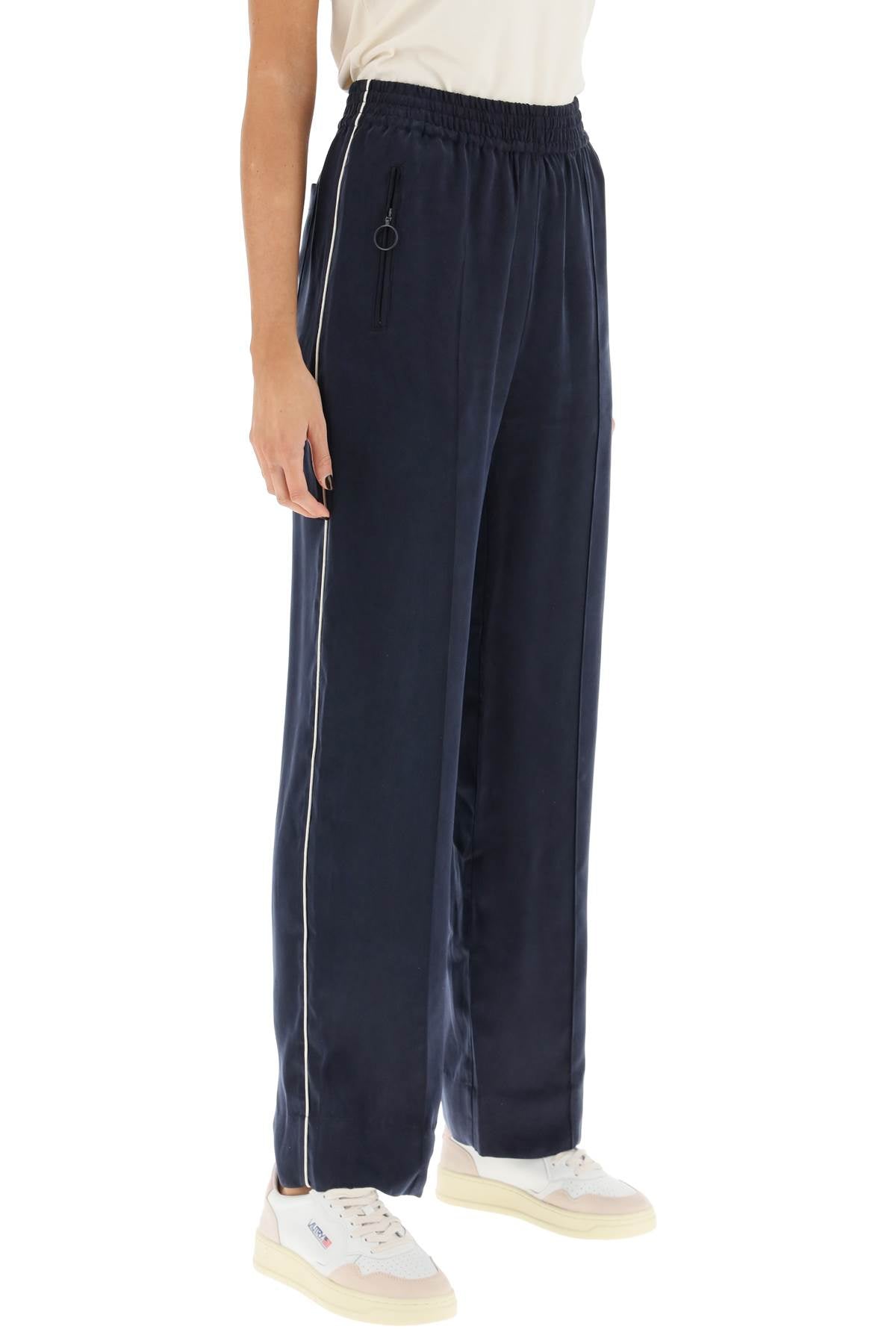 See By Chloe See by chloe piped satin pants