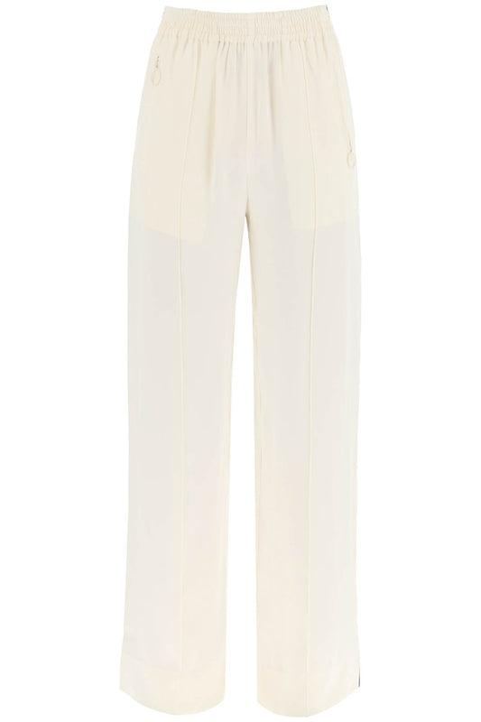 See By Chloe See by chloe piped satin pants