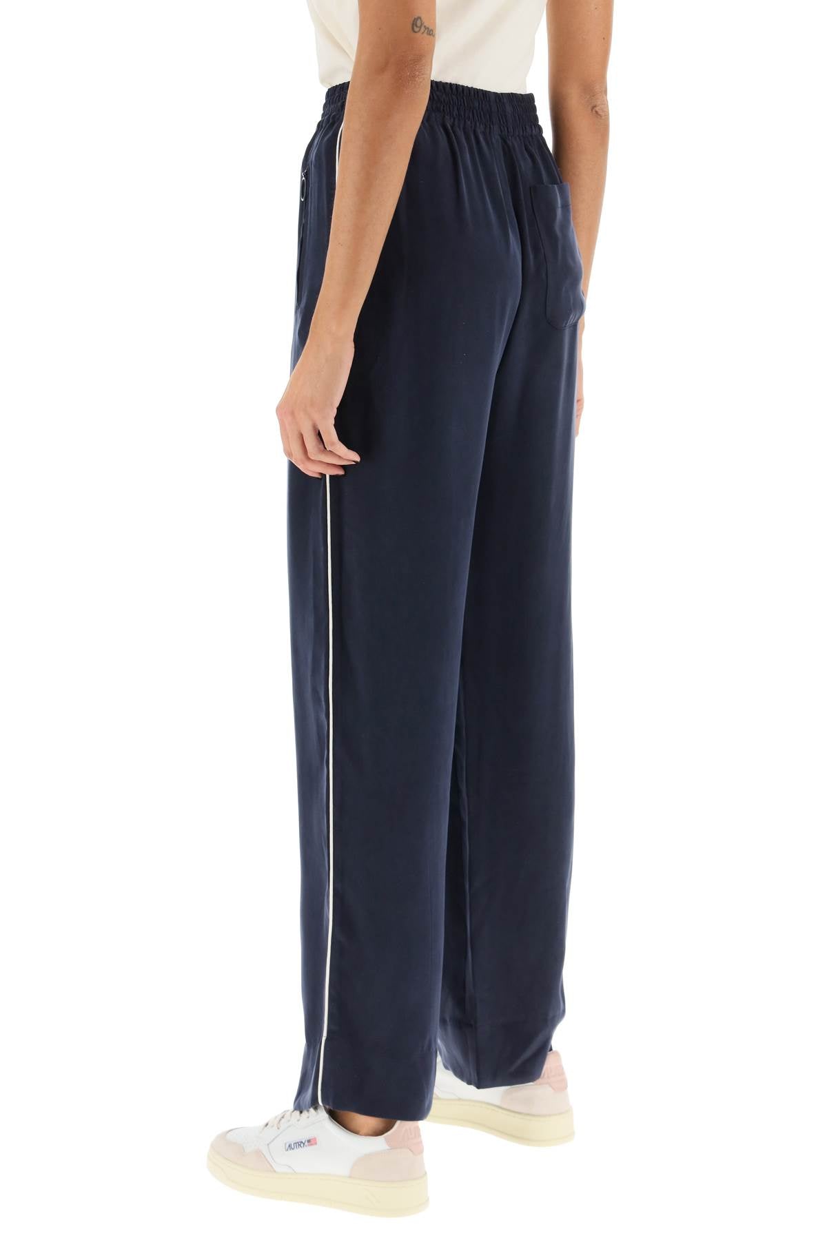 See By Chloe See by chloe piped satin pants