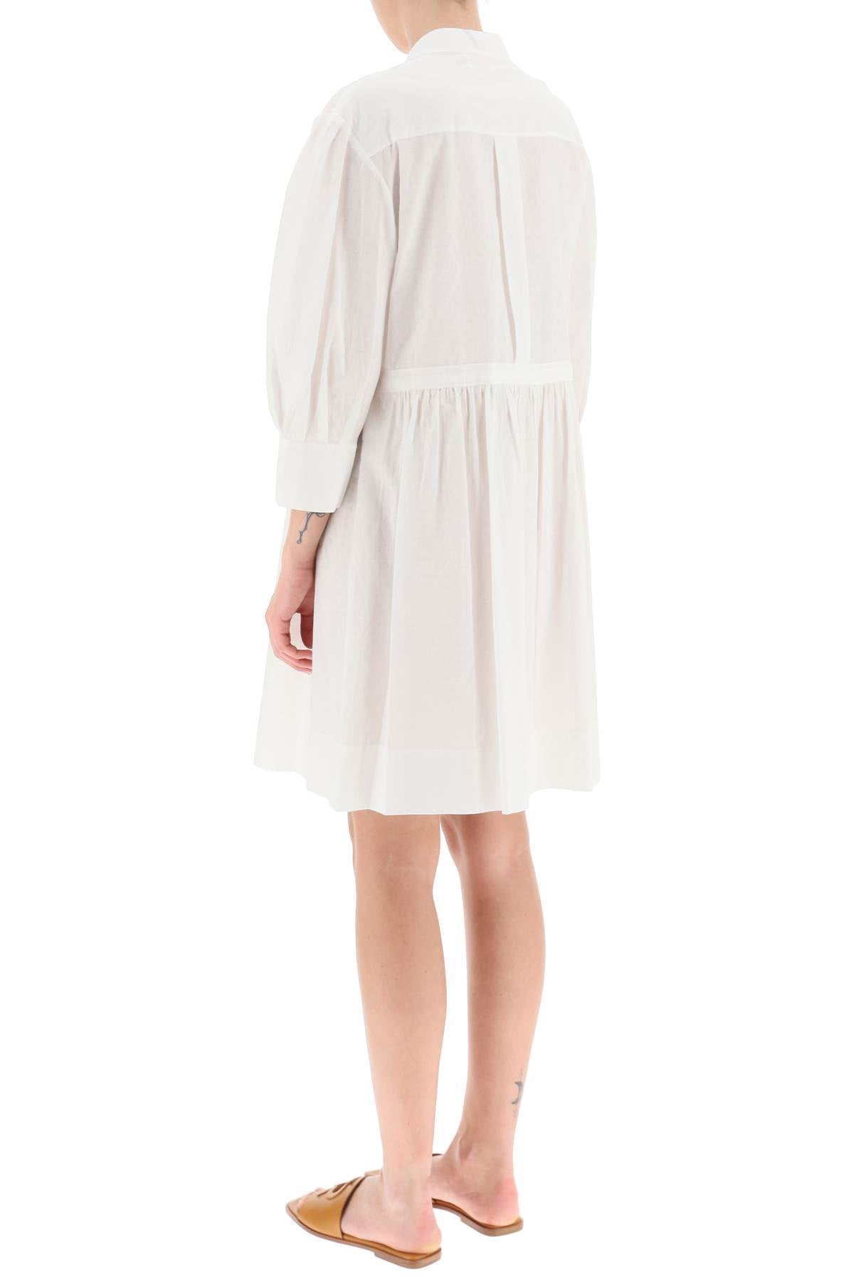 See By Chloe See by chloe embroidered shirt dress