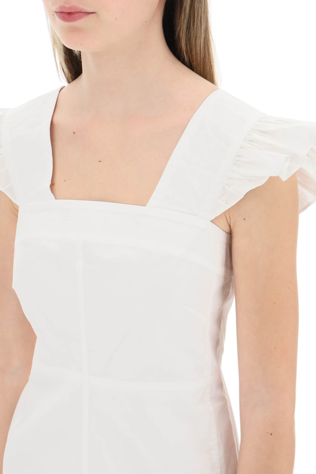 See By Chloe See by chloe organic cotton dress with frilled straps