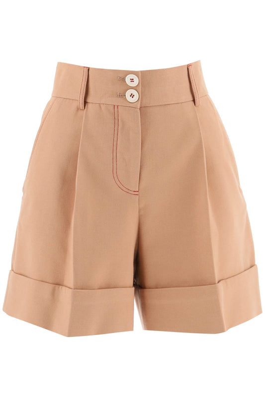 See By Chloe See by chloe cotton twill shorts