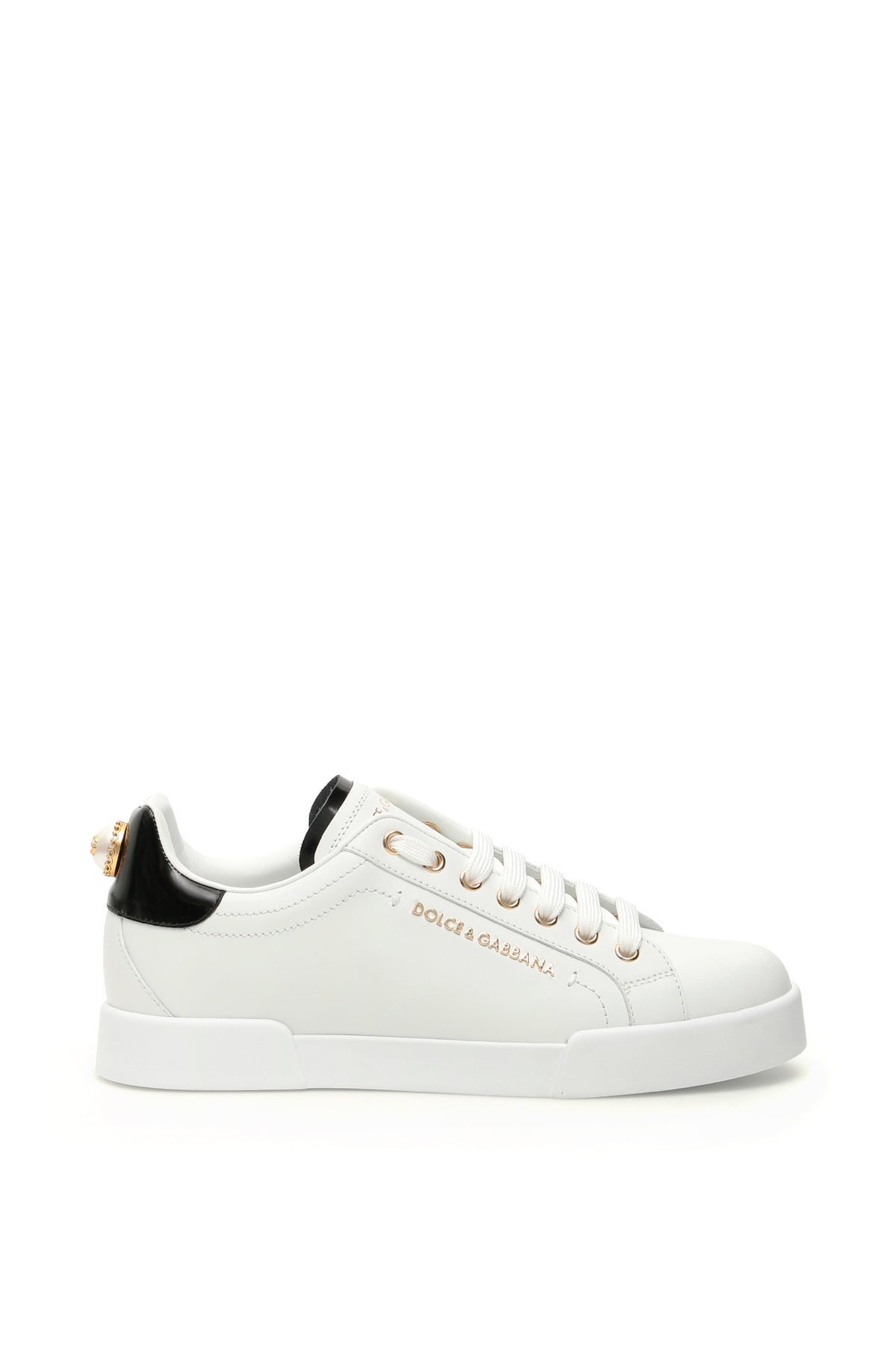 Dolce & Gabbana Dolce & gabbana portofino sneakers with pearl