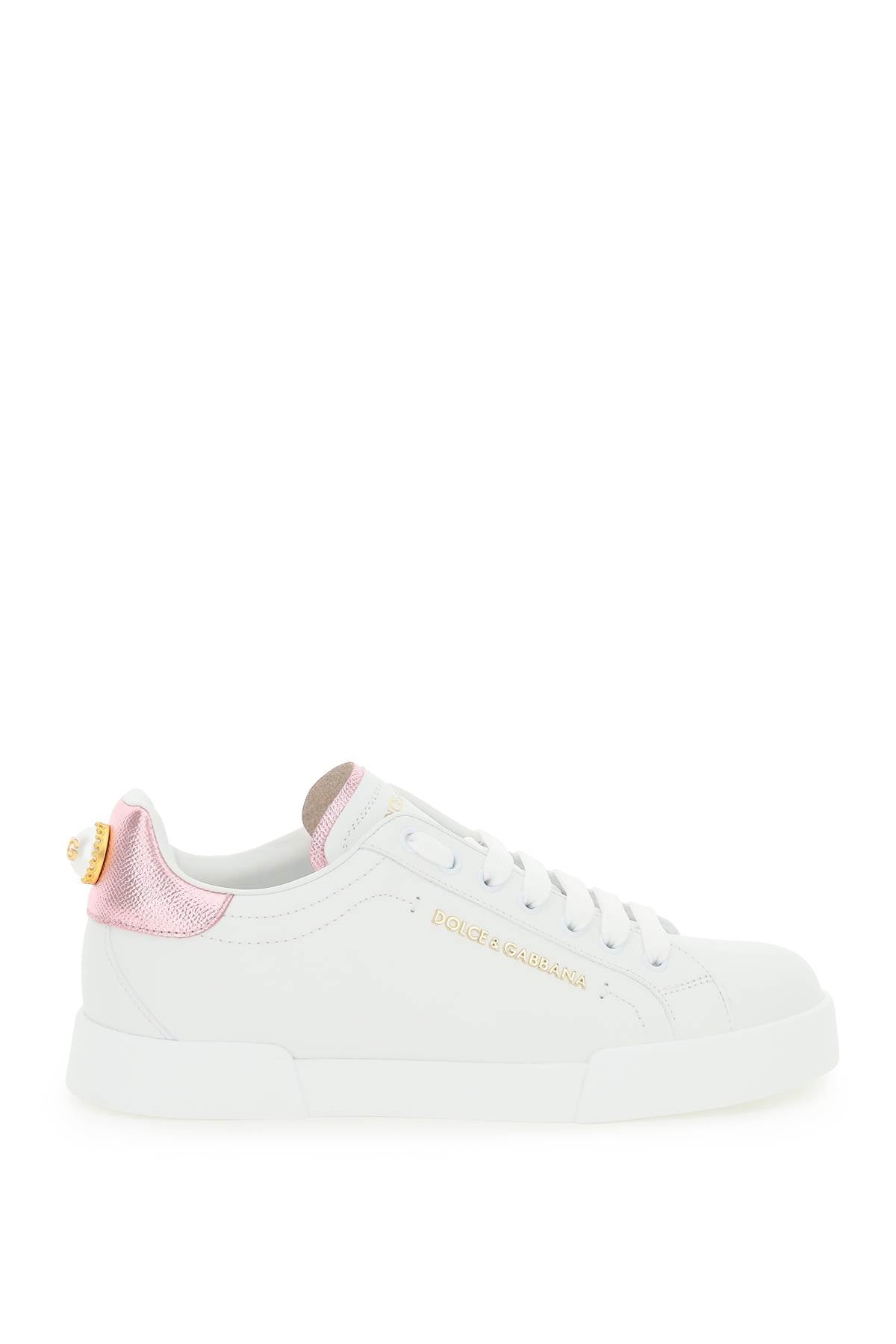 Dolce & Gabbana Dolce & gabbana portofino sneakers with pearl