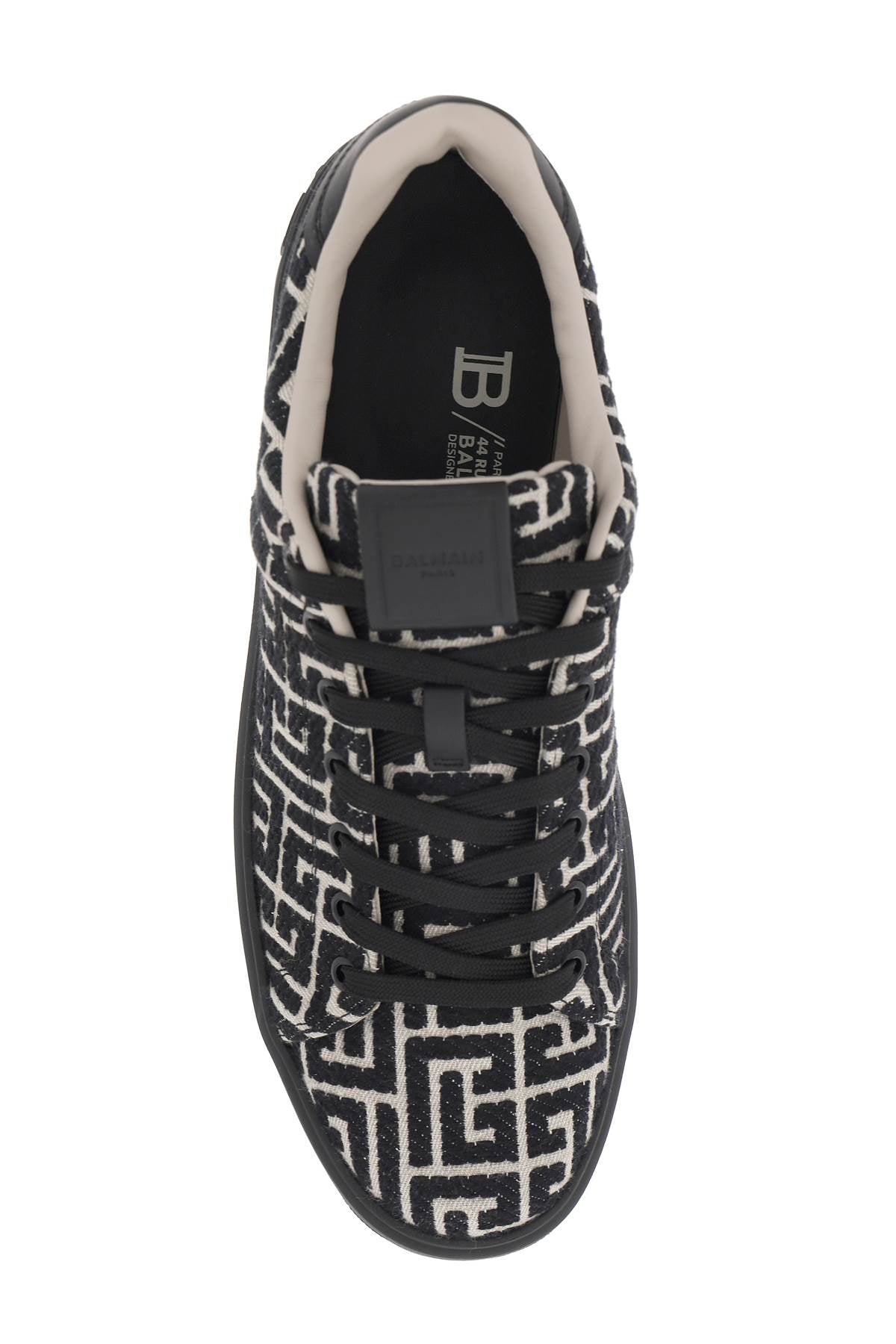 Balmain Balmain jacquard b-court sneakers