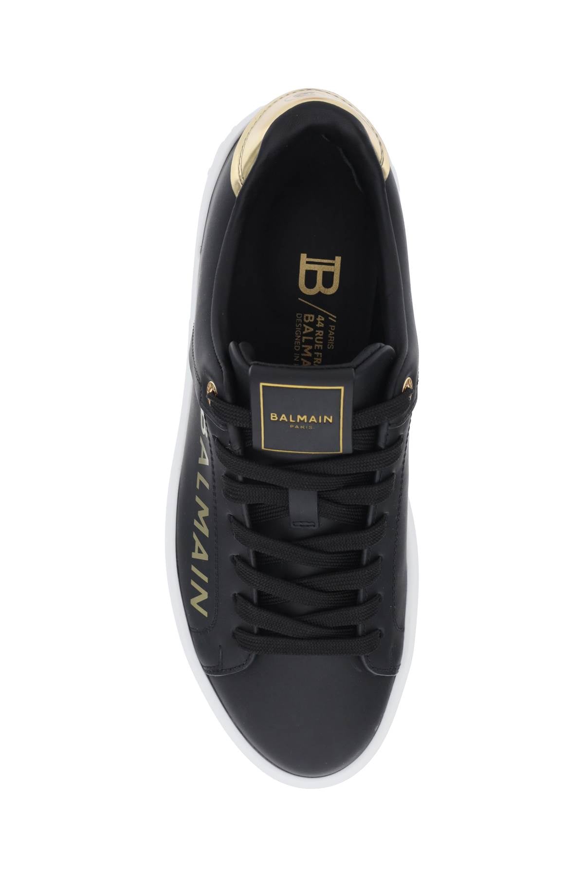 Balmain Balmain leather b-court sneakers