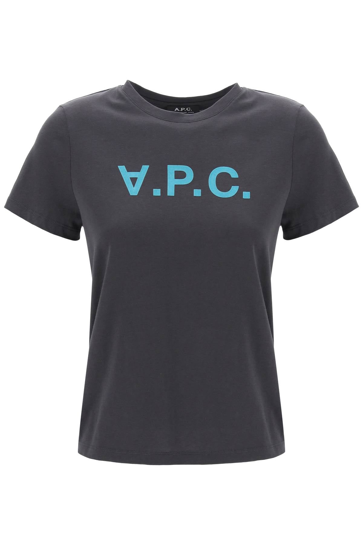 A.P.C. A.p.c. t-shirt with flocked vpc logo