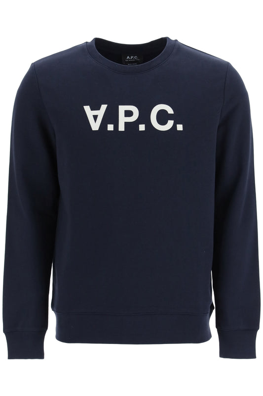 A.P.C. A.p.c. flock v.p.c. logo sweatshirt