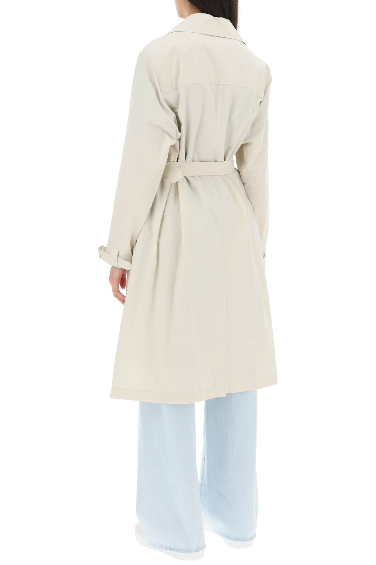 A.P.C. A.p.c. 'irene' double-breasted trench coat