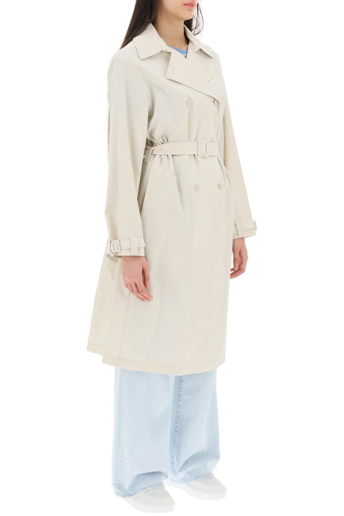 A.P.C. A.p.c. 'irene' double-breasted trench coat