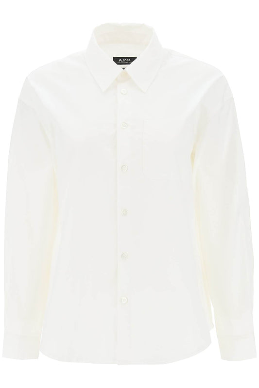 A.P.C. A.p.c. 'boyfriend' boxy shirt