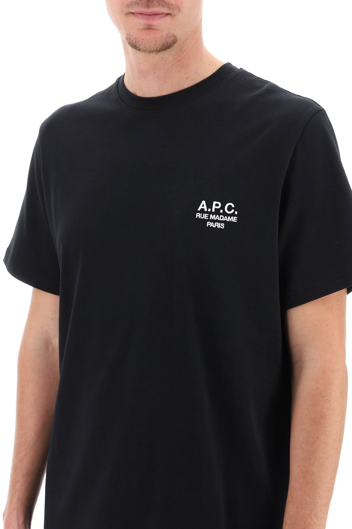 A.P.C. A.p.c. raymond t-shirt with embroidered logo