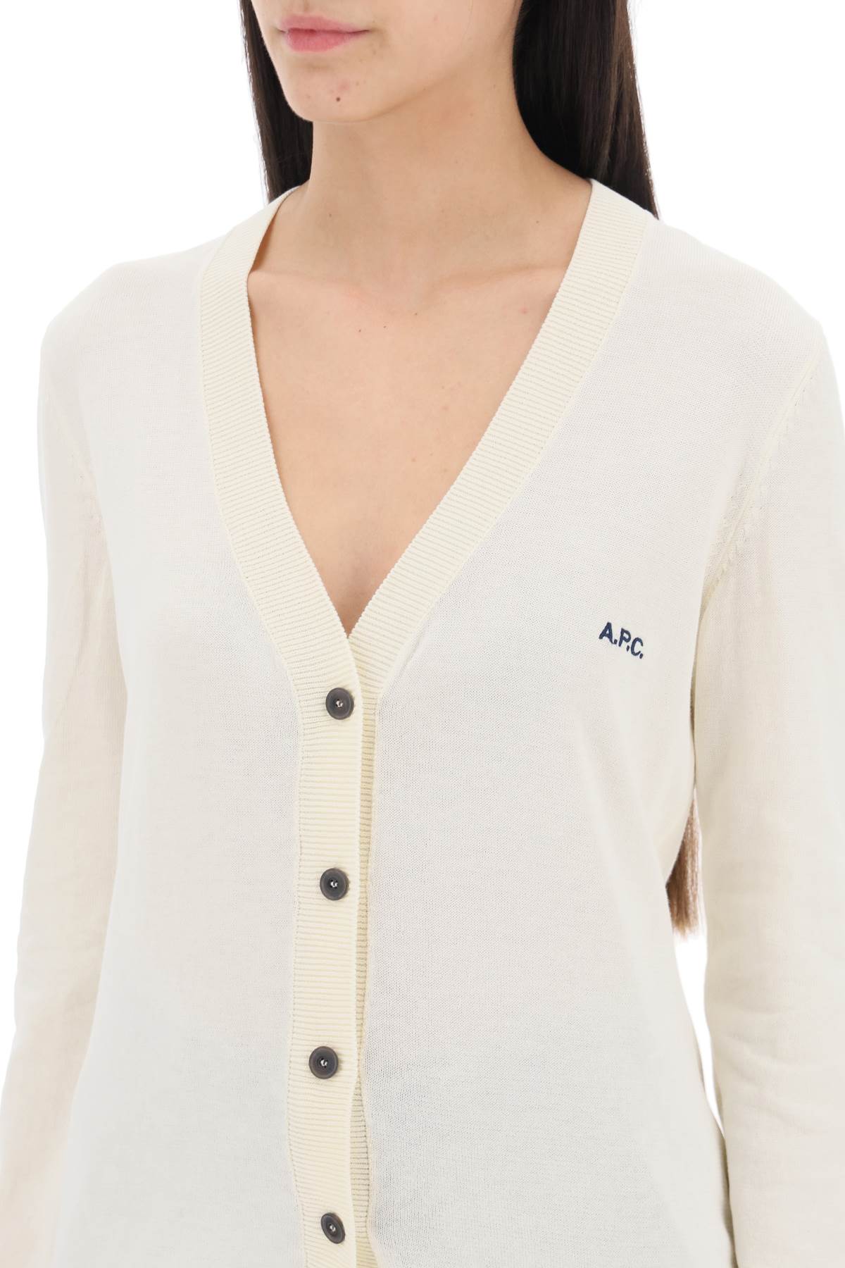 A.P.C. A.p.c. cardigan bella in cotone