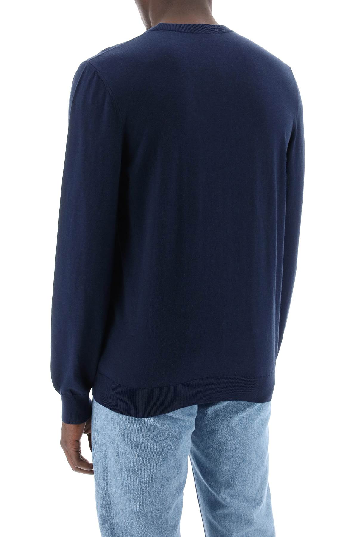 A.P.C. A.p.c. cotton crewneck pullover sweater by may