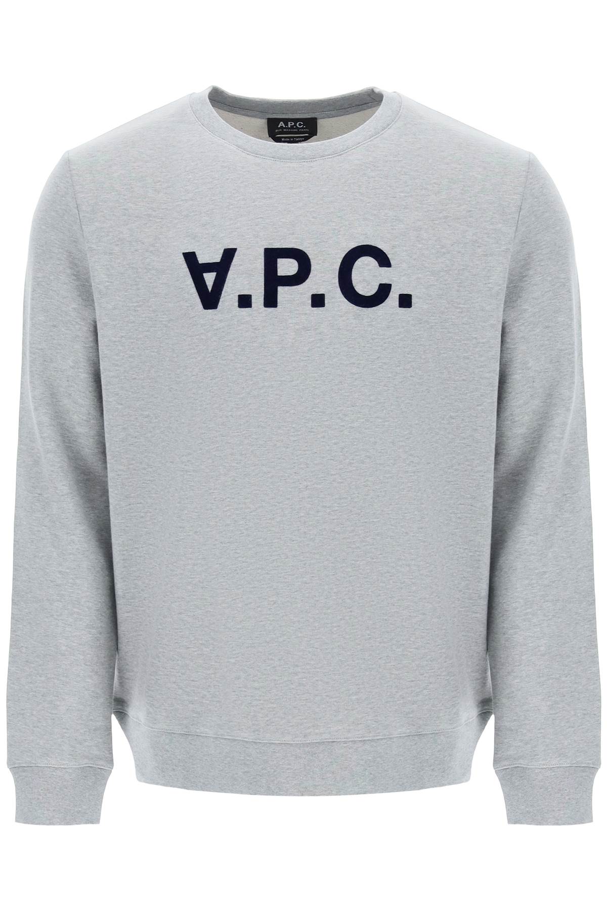 A.P.C. A.p.c. flock v.p.c. logo sweatshirt