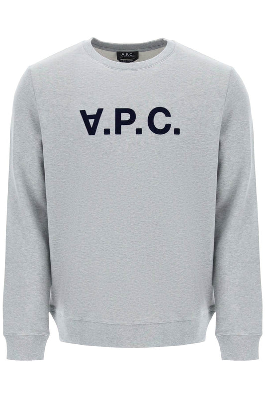 A.P.C. A.p.c. flock v.p.c. logo sweatshirt