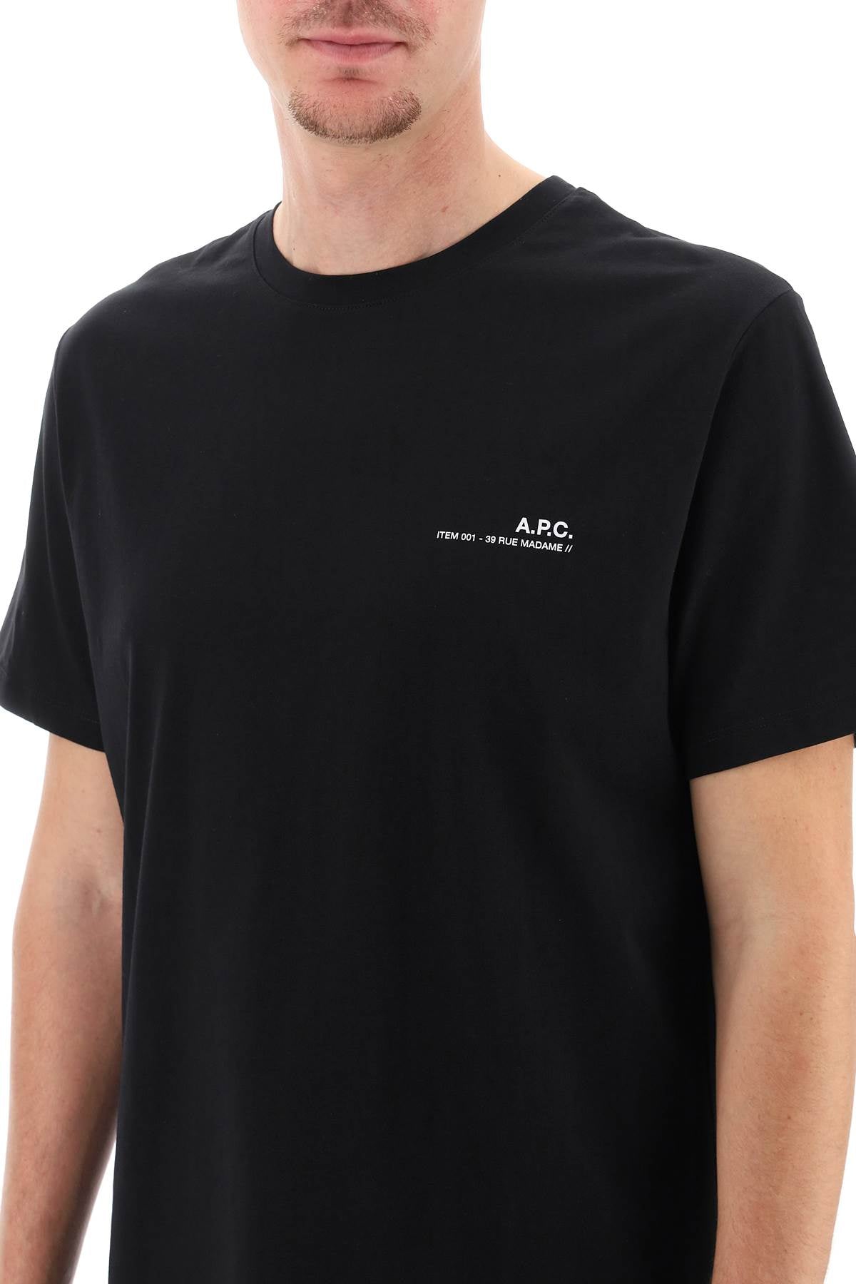 A.P.C. A.p.c. item t-shirt with logo print