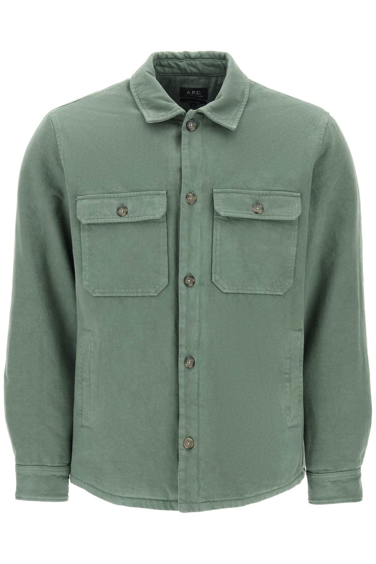 A.P.C. A.p.c. alessio padded overshirt